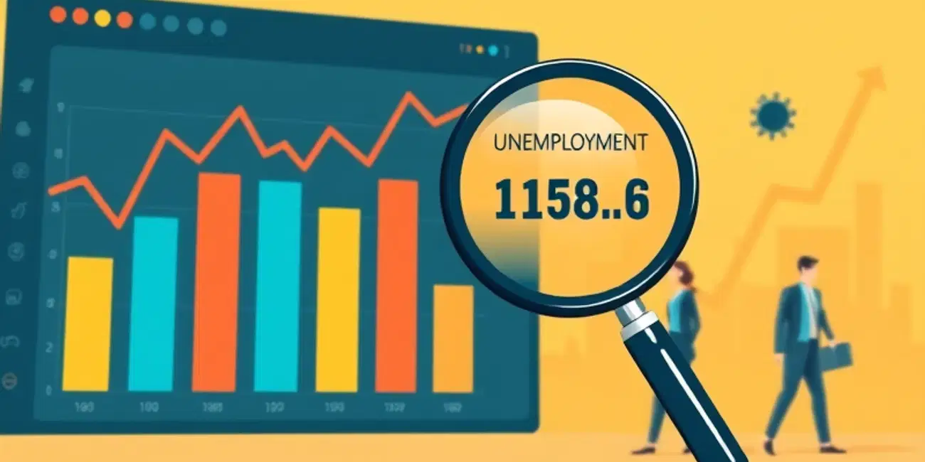 Review jobless claims for weekly employment fluctuations