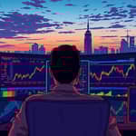 Monitor financial market volatility as a risk proxy
