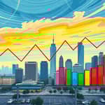 Evaluate bond yield spreads for credit market risk