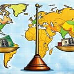 Check purchasing power parity shifts for global inflation