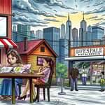 Observe bankruptcy filings for economic stress signals