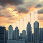 Study vacancy rates in commercial real estate for sector stress