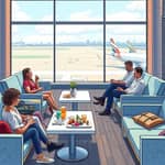 Purchase travel credit cards with airport perks