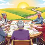 Apply glide path allocations for retirement portfolios
