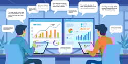 Review survey-based sentiment for turning points