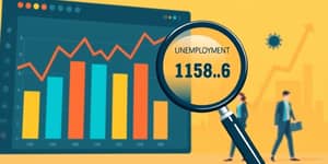 Review jobless claims for weekly employment fluctuations