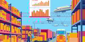 Evaluate business inventories as a sign of supply chain health