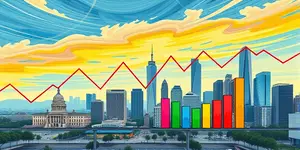 Evaluate bond yield spreads for credit market risk