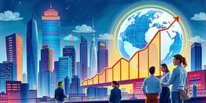 Track GDP growth rates to spot early shifts in momentum