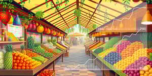 Analyze food price indices for living cost insights