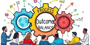 Balance process and outcome to refine strategy