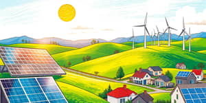 Green energy stocks lead on government incentives
