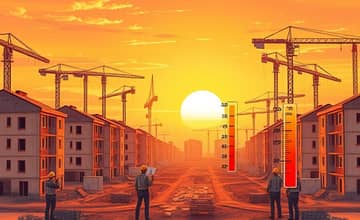 Use housing starts as a barometer for construction activity