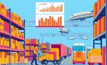 Evaluate business inventories as a sign of supply chain health
