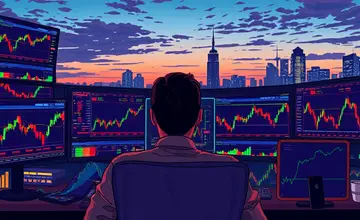 Monitor financial market volatility as a risk proxy