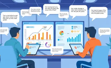Review survey-based sentiment for turning points