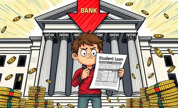 Study loan delinquency rates for banking sector health