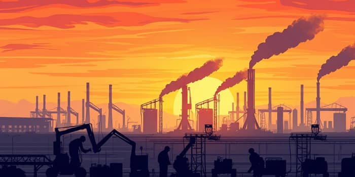 Interpret PMI reports to gauge manufacturing health