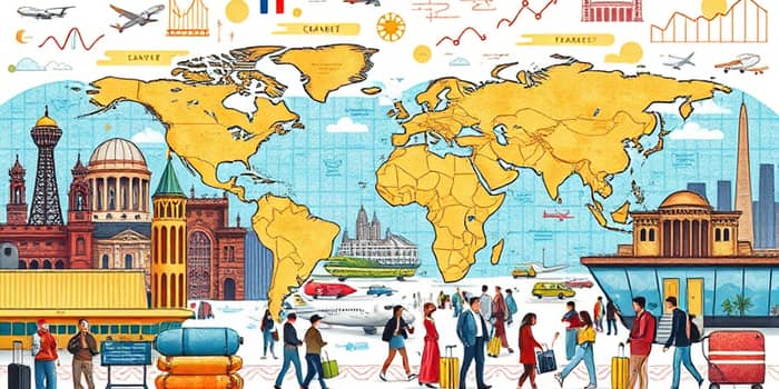 Track tourism numbers as a proxy for service sector health