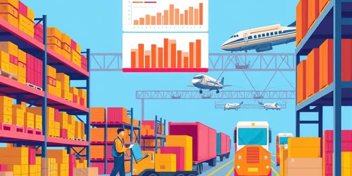 Evaluate business inventories as a sign of supply chain health