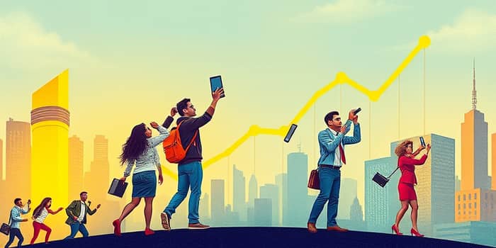 Check new business formation rates for entrepreneurial trends