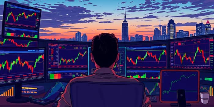 Monitor financial market volatility as a risk proxy