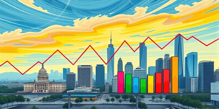 Evaluate bond yield spreads for credit market risk