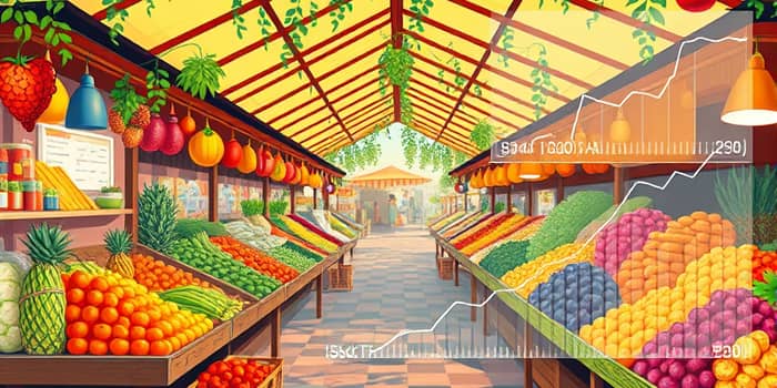 Analyze food price indices for living cost insights