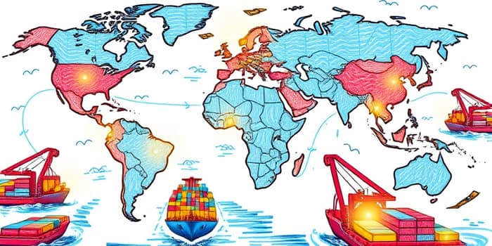 Review shipping rates for global trade bottlenecks