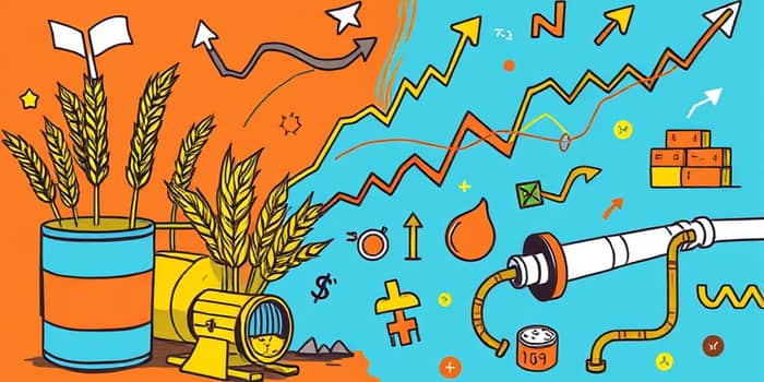 Study commodity price swings for sector-specific clues