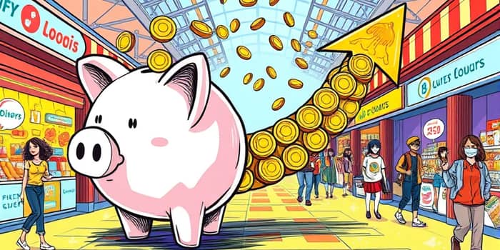 Use savings rate as a signal for future spending surges