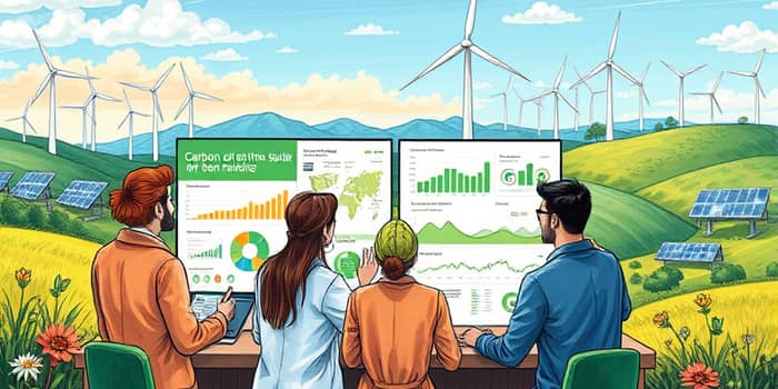 Watch carbon emissions data for green transition signals