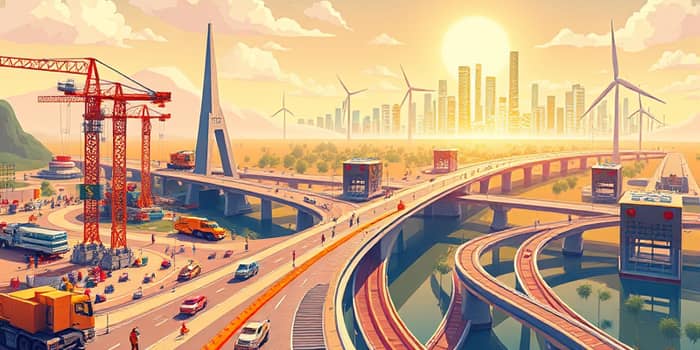 Review government infrastructure investment for multiplier effects