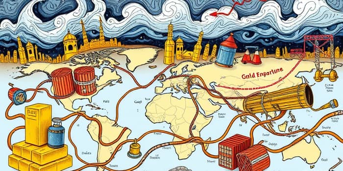 Commodities rally amid global supply chain disruptions