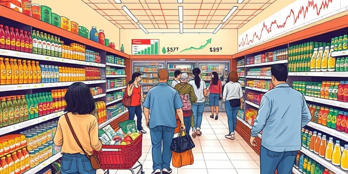 Consumer staples outperform as inflation bites