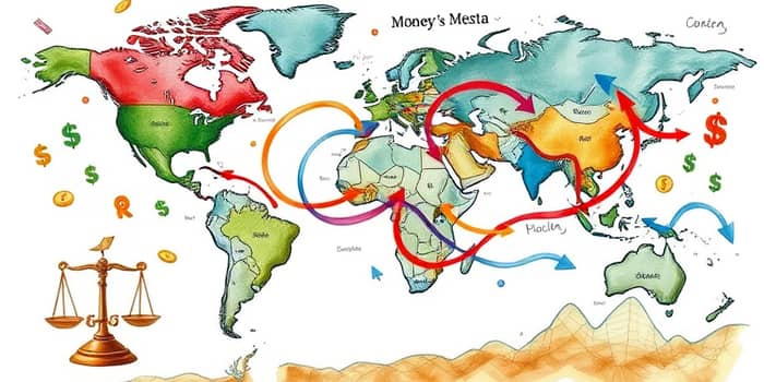 International capital flows shift on currency volatility